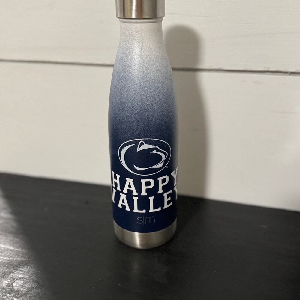 penn state slim simple modern water bottle